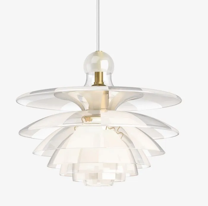 5741104613 PH SEPTIMA brass/clear// подвесной E27 1х28  х   