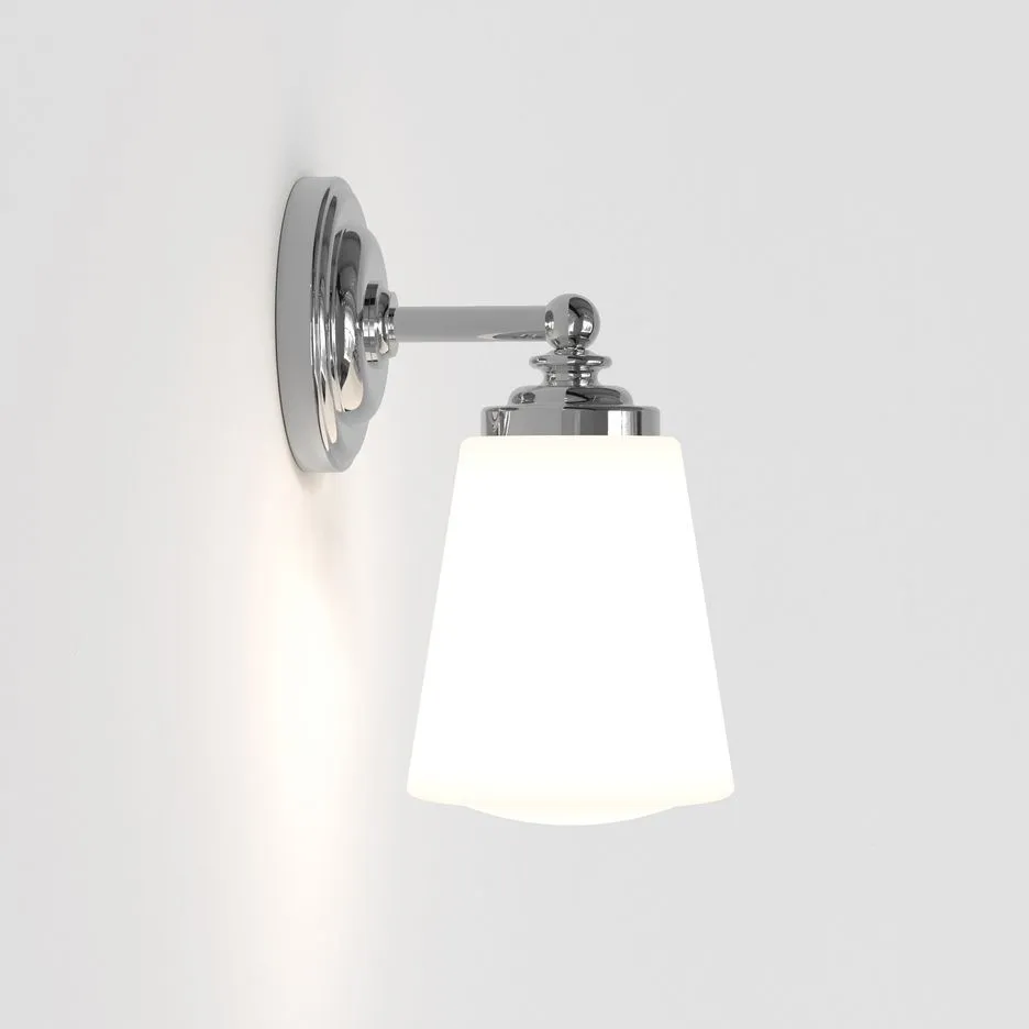 1106001 ANTON Polished Chrome/White// настенный E14 1х40  х   