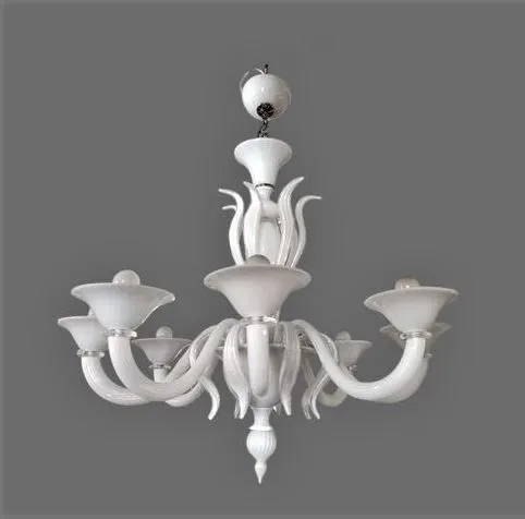 1430/8 K BL.CR PISANI chrome/white// подвесной E14 8х40  х   