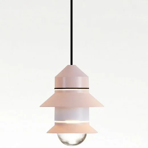 A654-053 SANTORINI pink/clear подвесной E27 1х8  х  A654-053