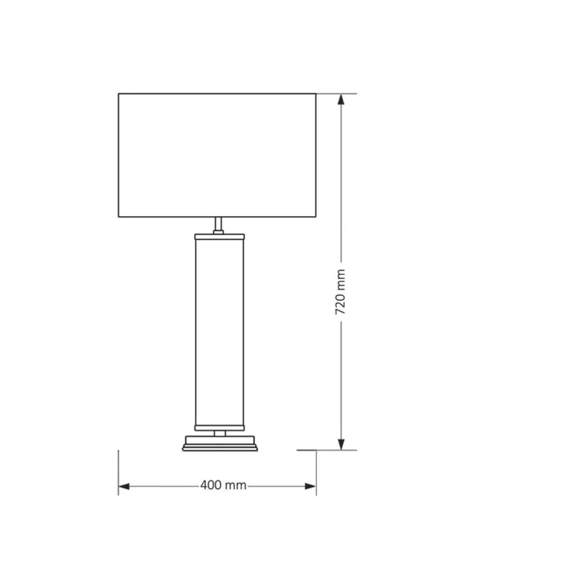 EMP-LG-1(ZM/A)-21 EMPOLI matt gold/clear glass/white// настольный E27 1х60  х   