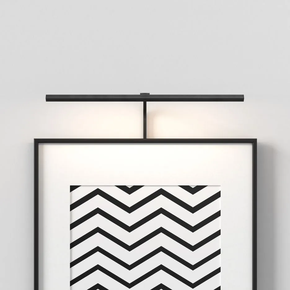 1374040 MONDRIAN Matt black/Matt black//матовый подсветка для картин LED 1х8  х   
