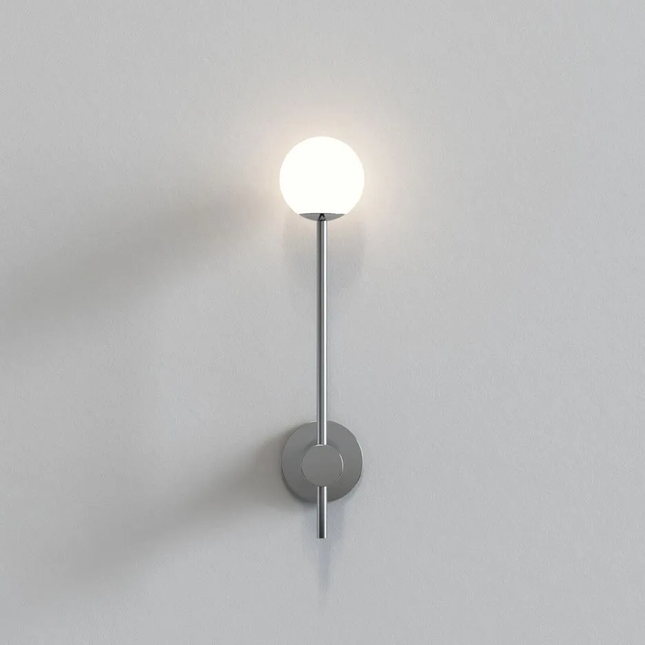 1424002 ORB Single Polished chrome/White// настенный G9 LED 1х3.5  х   