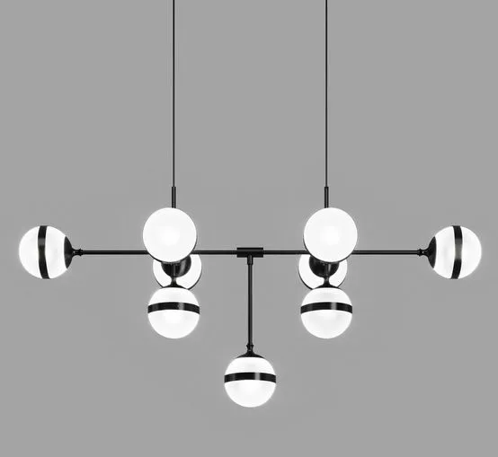 PEGGY SP 9 BC NL PEGGY black/white// подвесной G9 9х60  х   
