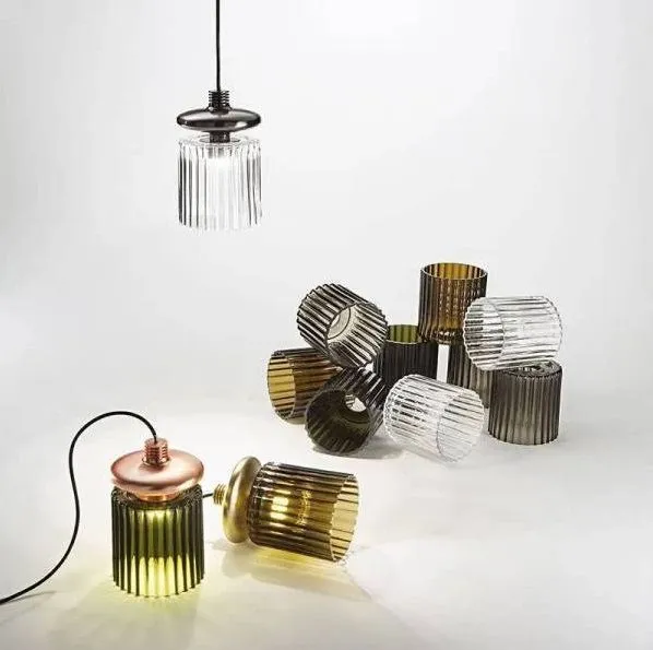 TREAD SP CR/TR BKS  matt gold/clear// подвесной LED 1х12  х   