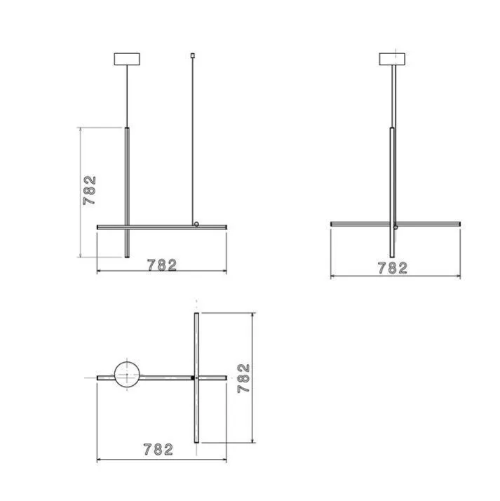 F1860033 COORDINATES argento///white подвесной LED 1х37  х   