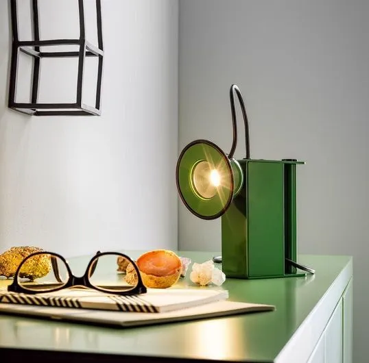 9288 MINIBOX 1981 GREEN/GREEN// настольный LED 1х10  х   