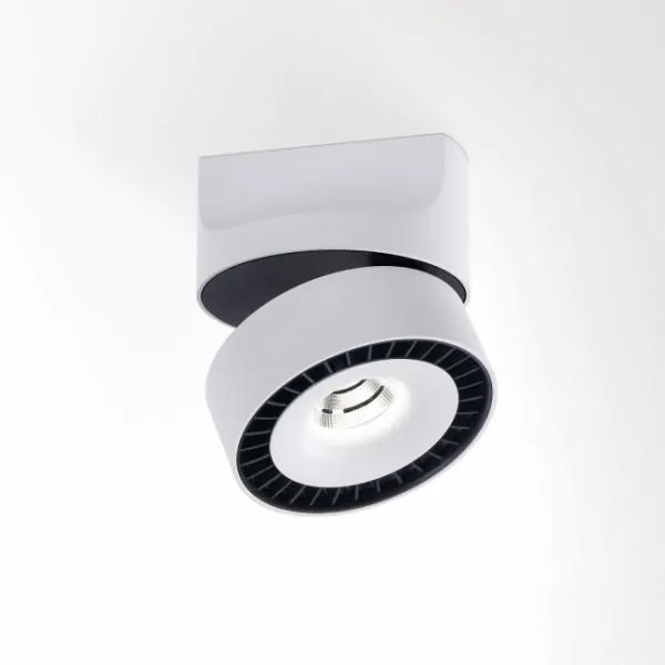 313 020 811 933 ED8 W-B YOU-TURN white-black/// потолочный LED 3000K CRI>90 1х10,4  х   