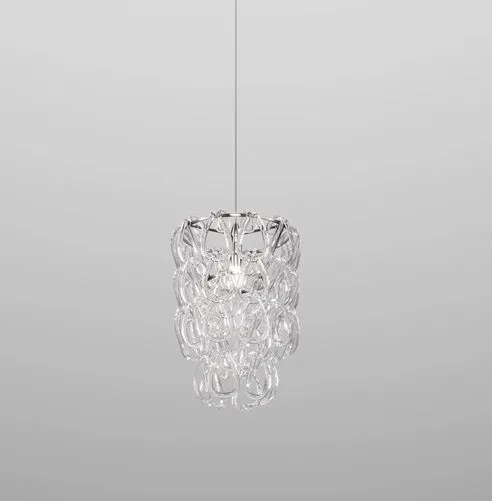 MINIGIOGALI SP RAI SPGIOMRAINCR Crystal/Chrome  chrom/clear// подвесной G9 1х60  х   