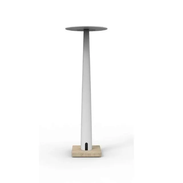 POR LWW 12 PORTOFINO MARBLE TRAVERTINO/WHITE// портативный LED 1х1,7  х   