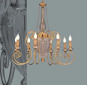 4900/8 SP ODISSEA french gold/// подвесной E14 8х60  х  4900/8 SP