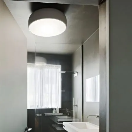 F1370021 SMITHFIELD C MUD (серо-коричневый)///white потолочный E27 LED 4х10  х   