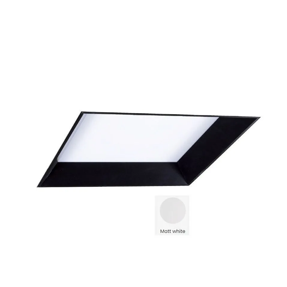 10191.35.TR.W.OP.3K/10191.11.W.OP.3K FLORIDA SQUARE white///white встраиваемый LED 1х33  х   