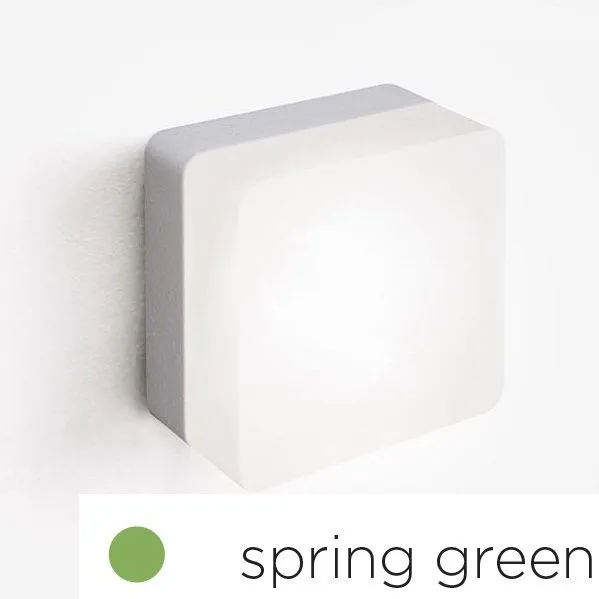 350 41 50 20 MUFFIN spring green///white потолочный LED 1х4,5 420lm х   