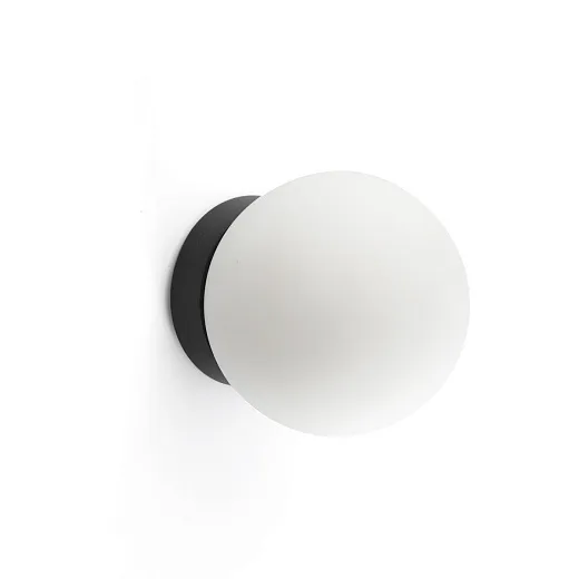 60011 PING black/opal// настенный LED 1х7.8  х  60011