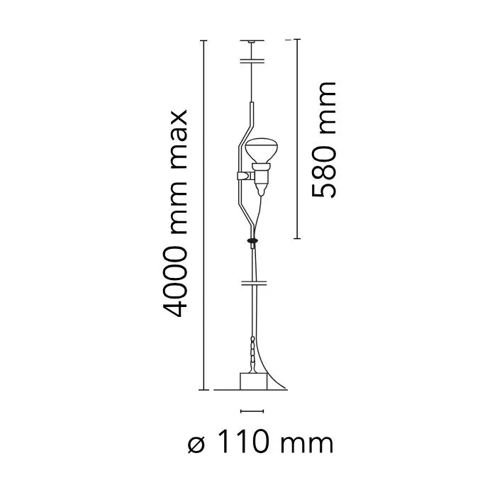 F5600035 PARENTESI/D RED/// подвесной E27 LED 1х13  х   