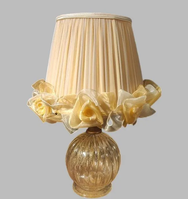 L 934 P  antique gold/ivory // настольный E14 1х40  х   
