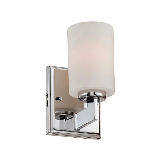QZ-TAYLOR1S-BATH TAYLOR Polished Chrome /Opal// настенный G9 LED 1х3  х  QZ-TAYLOR1S-BATH