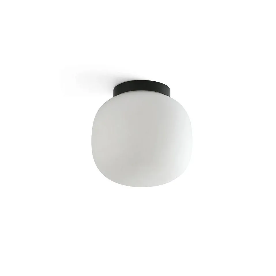 68611 AMELIA matt black/white//white потолочный E27 1х15  х   