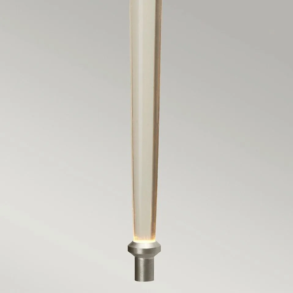 BATH-AGATHA-BN AGATHA никель/прозрачный// настенный G9 LED 1х3.5 LED 1х1   