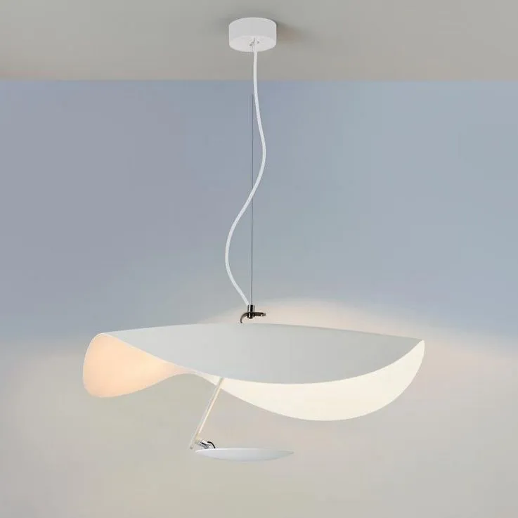 LS18 LEDERAM MANTA S1 white/satin/white// подвесной LED 1х17  х   