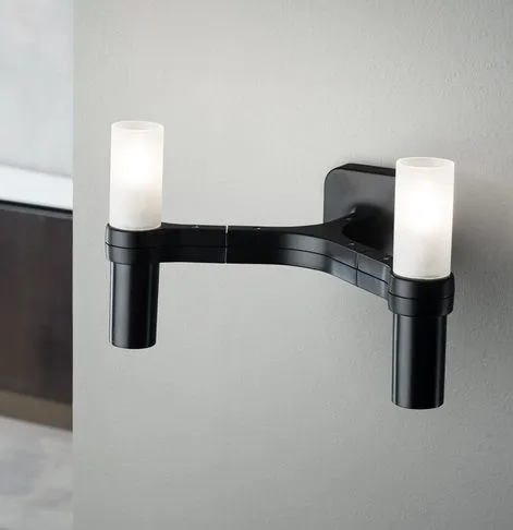 CRO HGW 31 CROWN под gold matt/white satin светильник настенный G9 2х25  х  CRO HGW 31