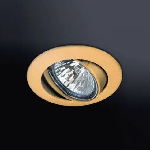 0038-01-01 Y BASIC matt gold/// встраиваемый GU5.3 1х50  х  0038-01-01 Y