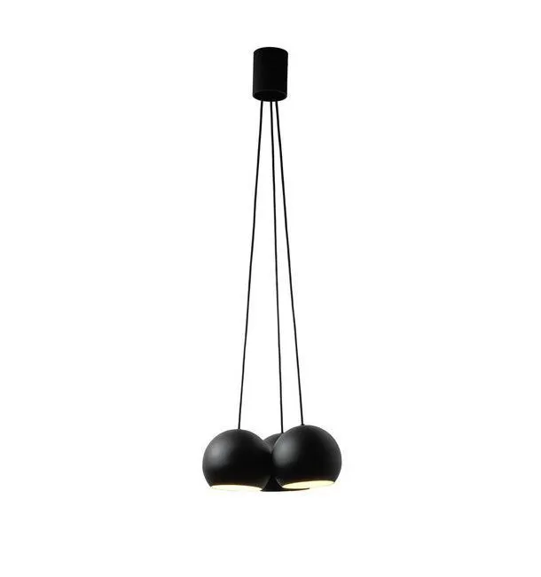 T46H5IZL SPHERE BIG 3 BLACK/BLACK// подвесной E27 3х15  х   