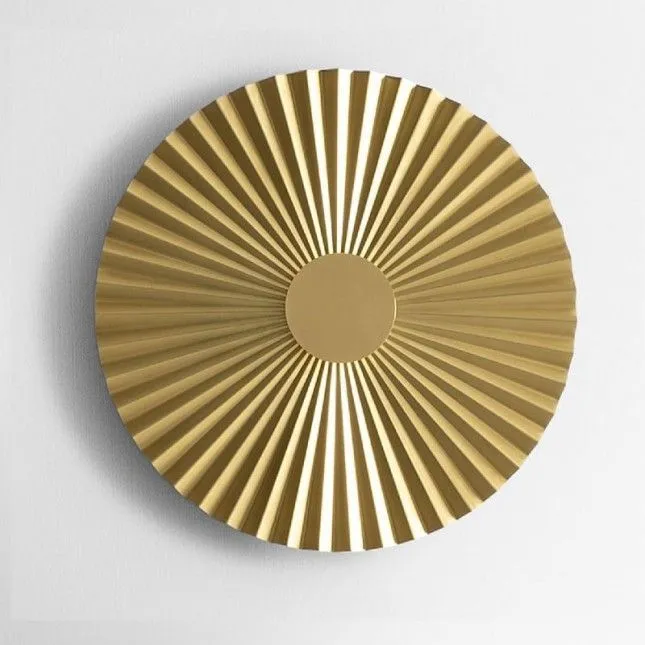 284.05.ON PLIE natural brass/// настенный LED 1х10  х   