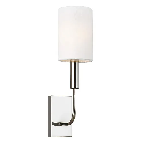 FE-BRIANNA1-PN BRIANNA Polished Nickel /white// настенный E14 1х40  х  FE-BRIANNA1-PN