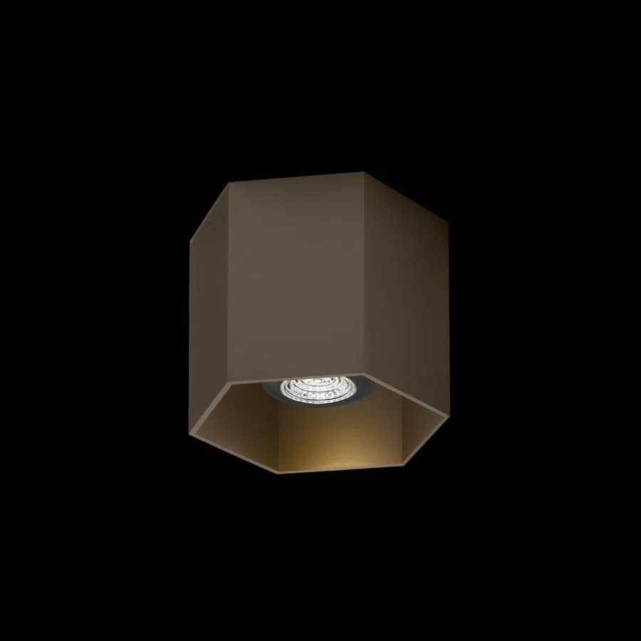 146520Q0 (912010W0 + 911032Q1) HEXO bronze / потолочный GU10 1х35  х   