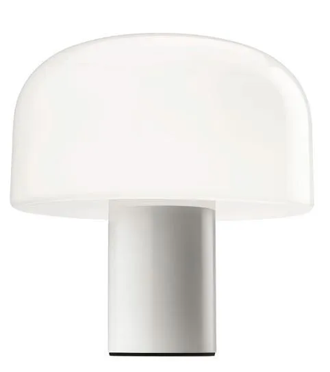 F1074009 BELLHOP GLASS WHITE/WHITE// настольный LED 1х15  х   