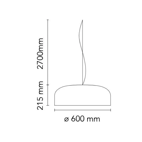F1371009 SMITHFIELD S WHITE/white// подвесной E27 4х70  х   