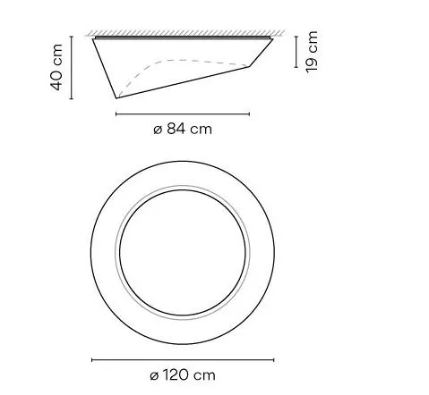 0605.03 PLUS white/white// потолочный G5 2х24 G5 4х39