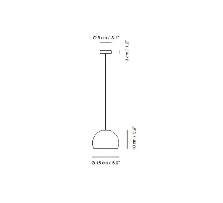 3021000 NEIL Matt nickel/beige// подвесной LED 2700K CRI90 1х6.6  х   