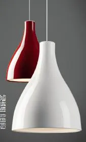313 50 40 40 D=20 WILLY glossy white///white подвесной E27 1х60  х   