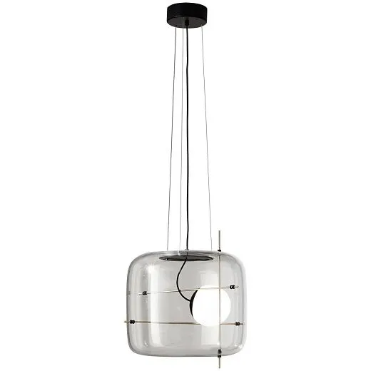 PLOT SP SPPLOTCROT PLOT black/brass/clear// подвесной LED 2700K 1х12,5  х  PLOT SP SPPLOTCROT