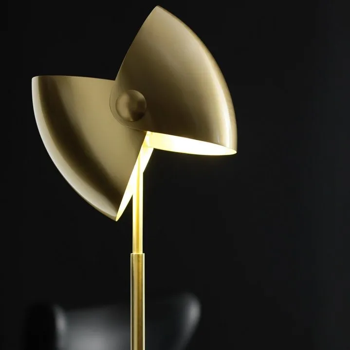 EIRENE FLOOR  BURNISHED SATIN BRASS/BURNISHED SATIN BRASS// напольный G9 2х10  х   