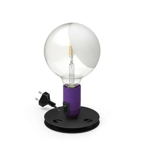 F3299042 Lampadina violet/clear/white// настольный E27 1х2  х   