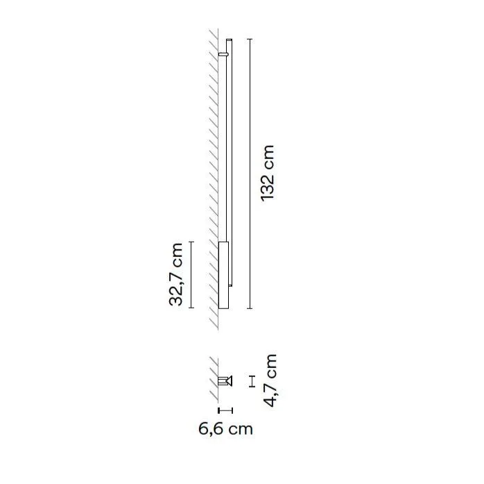 5993 11/3/3 SPA BLACK/// настенный LED 1х10  х   