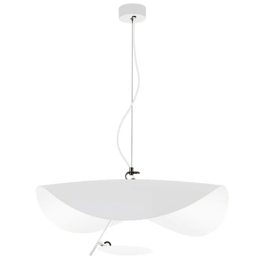LS18 LEDERAM MANTA S1 white/satin/white// подвесной LED 1х17  х   