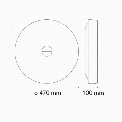 F3190009 BUTTON WHITE/WHITE// настенно-потолочный G9 5х40  х   