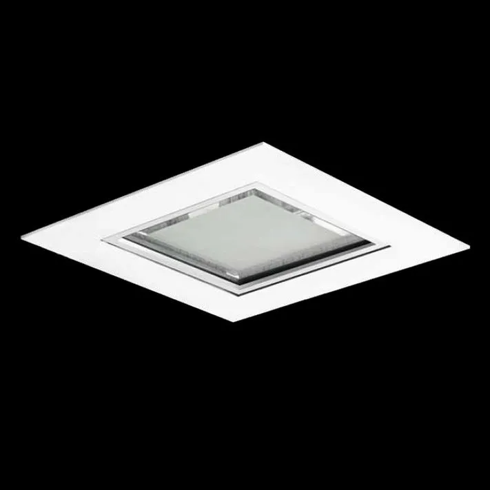 4100.01 DOWNLIGHT white///transparent встраиваемый  2х26  х   