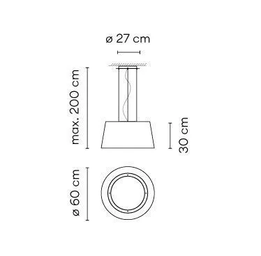 4070.07 WIND green/white// подвесной 2GX13 1х40  х   
