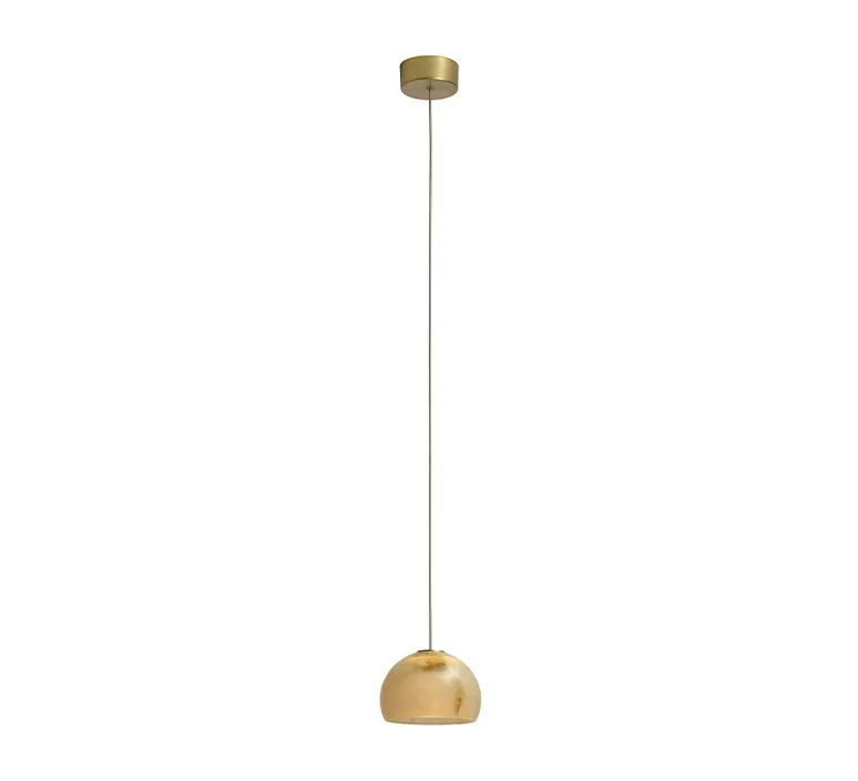 3021001 NEIL Satin gold/beige// подвесной LED 1х6.6  х   