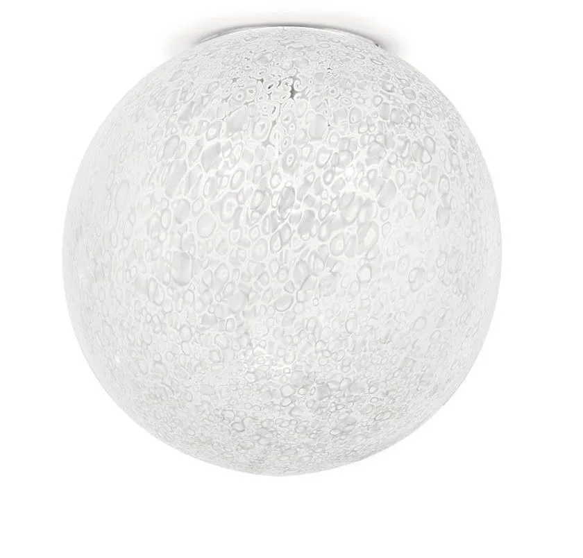 RINA PL 60 BC/MU NI RINA nickel satin/white murrina// потолочный E27 3х77  х   