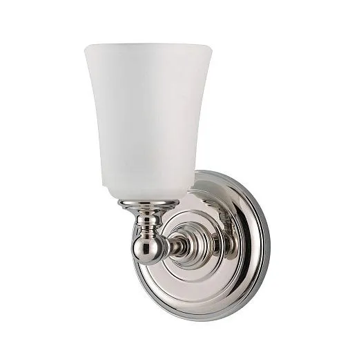 FE-HUGOLAKE1BATH HUGOLAKE Polished Chrome/Opal // настенный G9 LED 1х3  х  FE-HUGOLAKE1BATH