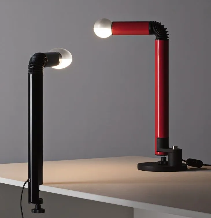 9057 Periscopio - 1967 RED/WHITE// настольный G9 1х7  х