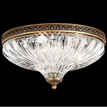 5632 83 MILANO florentine bronze/crystal deco// потолочный E14 4х40  х  5632 83