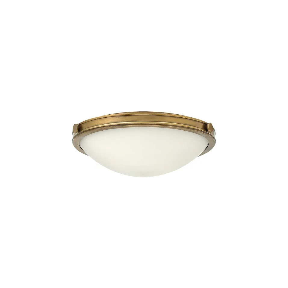 HK-COLLIER-F-M COLLIER Heritage Brass/Opal// потолочный E27 3х60  х   